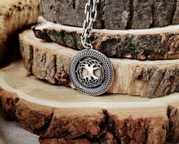 Pendant Necklaces Yggdrasil World Tree Viking Sterling Necklace Norse Jewellery