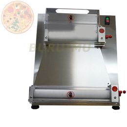 Commercial Electric Dough Press Machine 10-40cm Stainless Steel Automatic Pizza Press Machine Bakery Dough Roller Machine