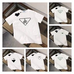 T-shirts Men Tee Summer Clothes Designer Vintage Shirts Streetwear Hand Print Cotton Tshirt Casual Mens Tee Shirt