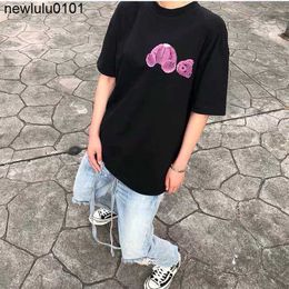 2023 Men Best selling fashion couple T shirt men short sleeve short T cotton women models mens trend T shirt