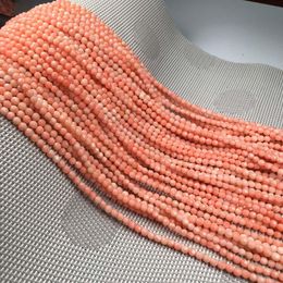 Beads Other Coral Bead Faceted Round Beads-4mm Fashion Charm Stone For Jewellery Making DIY Necklace BraceletOther