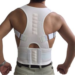 Back Support Magnetic Therapy Adult Back Corset Shoulder Lumbar Posture Corrector Bandage Spine Support Belt Back Support Posture Correct 230311