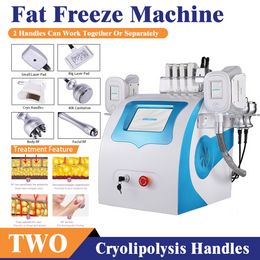 7 In 1 Vacuum Slimming 2 Handles Fat Freezing Machine Laser Rf Cool Cryo Handle Cold Lipolysis Cryolipoly Cool Body Sculpting129