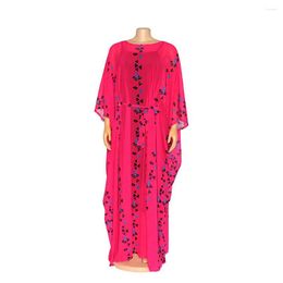 Ethnic Clothing 2023 Summer Autumn Traditional Robe African Fairy Dress 2 Piece Set Dresses For Women Dashiki Long Maxi