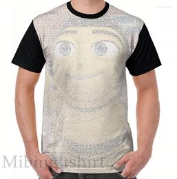 Men's T Shirts Funny Print Men Shirt Women Tops Tee Barry Benson Made Using The Bee Movie Script Graphic T-Shirt O-neck Short Sleeve Tshirts