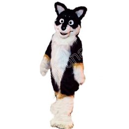 Husky Mascot Costume Mascot Costumes Cartoon Character Outfit Suit Xmas Outdoor Party Outfit Adult Size Promotional Advertising Clothings