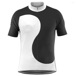 Racing Jackets 2023 Professional Outdoor Cycling Jacket Wear Short Sleeve Comfortable Sweat-Absorbent Road Bike Top Sweat Shirt
