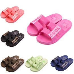 Slippers soft pink orange women men shoes pink Coast brown Indoor outdoor antiskid sandal size 36-45