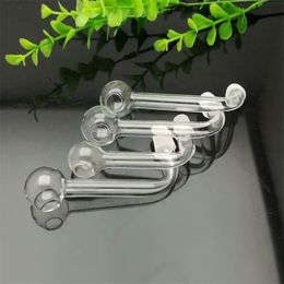 Smoking Pipes Europe and Americaglass pipe bubbler smoking pipe water Glass bong Frosted right angle glass pot