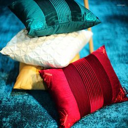 Pillow Luxury Cover Decorative Pillows Geometric Embroidery Cojines Decorativos Para Sofa Wedding Housse De Coussin