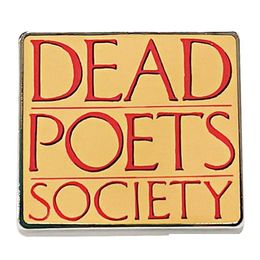 Pins Brooches Dead Poets Society Enamel Pin Death Poetry Club Brooch Metal Badge Clothing Schoolbag Accessories Drop Delivery Jewelry Dhwqk