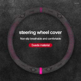 Steering Wheel Covers Car Leather Modification Cover Non-Slip For M 1 Coope R 55 56 60 F 54 57 Country Man