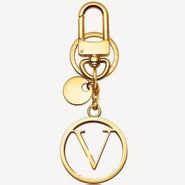 Good Quality Metal Letter Unisex Key Wallet Luxury Brand Lovers Gold Keyring Famous Designer Women Men Shoulder Bags Totes Crossbody Keychain Holiday Gift