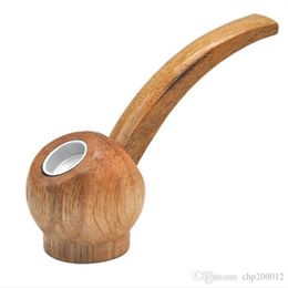 Smoking Pipes New small gourd wood pipe solid wood pipe