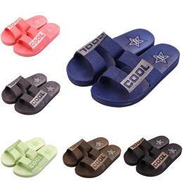 Slippers Beach pink purple women men shoes Coast blue bathroom green brown Indoor outdoor antiskid sandal size 36-45