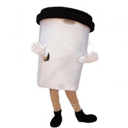 New Adult Coffee Cup Mascot Costume Cartoon Animal Character Outfits Suit Adults Size Christmas Carnival Party Outdoor Outfit Advertising Suits