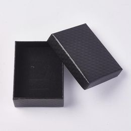 Jewellery Pouches 5pcs Paper Cardboard Boxes Storage Display Carrying Box For Necklaces Bracelets Earrings Rectangle 9.75x7.8x3.9cm