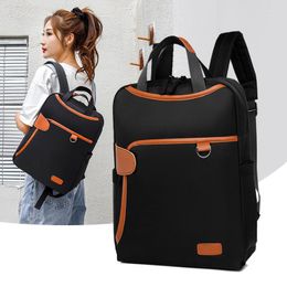 School Bags 2023 Waterproof Women Backpack Fashion Student Oxford Backpacks 13.4 Inch Laptop Bag Casual Travel Rucksack Mochila