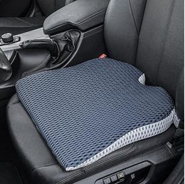 Cushion/Decorative Pillow Car Wedge Seat Cushion for Car Driver Seat Office Chair Wheelchairs Memory Foam Seat Cushion-Orthopedic Support and Pain Relief 230311