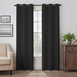Curtain Blackout Curtains For Living Room Modern Solid Colour Bedroom Terrace Shading Roller Blinds Drapes Home Luxury Decor