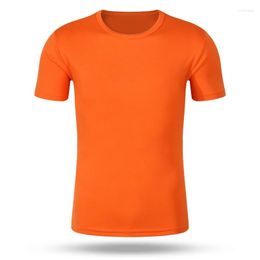 Men's T Shirts Men Sport Solid T-Shirts Quick-Drying Gym Running Short Sleeve Top Male Breathable Basic Simple