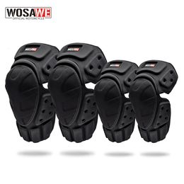 Elbow Knee Pads WOSAWE Cycling Elbow Protector Knee Pads EVA Protective Gear for Motorbike Skiing Skating Skateboard Ridng Racing Safety Guards 230311