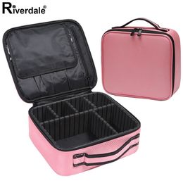 Cosmetic Bags Cases Women Portable Make Up Bag Beautician Pouch Bags Travel Organiser Beauty Case For Makeup Professional Makeup Case Female 230311