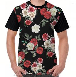 Men's T Shirts Floral Dream Graphic T-Shirt Men Tops Tee Women Shirt Funny Print O-neck Short Sleeve Tshirts