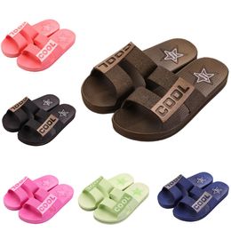 Slippers soft pink orange women men shoes blue purple Coast brown Indoor outdoor antiskid sandal size 36-45