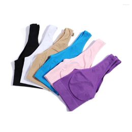 Yoga Outfit 3 Colours 3Pcs/set Sports Vest Bra For Women Seamless Gym Fitness Single Layer Sexy Breathable Small S-3XL Size