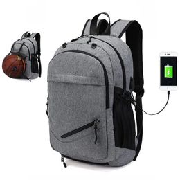 School Bags Laptop Backpack For Men Boys Lightweight Water Resistant Student College With USB Charging Port