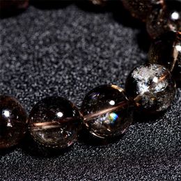 s Jiuya Natural Acestre Tea Rainbow Crystal Bracelet