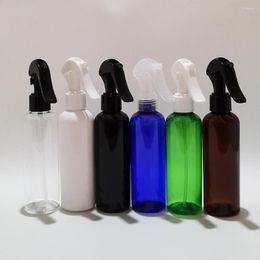 Storage Bottles 20pcs 200ml Trigger Spray Bottle Empty Plastic Liquid Containers For Watering House Cleaning Household Cosmetic Container