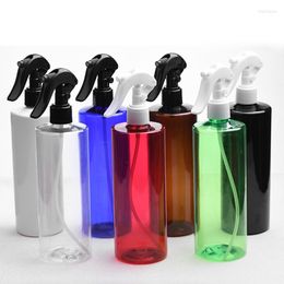 Storage Bottles 14pc 500ml Black White Empty Plastic Cosmetic Containers Mouse Trigger Spray Pump Makeup Bottle Mist Sprayer