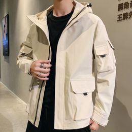 Men's Jackets Spring Autumn Casual Jacket Men Hooded Windbreaker Coat Man Jackets Outerwear Clothing Plus Size 6XL 7XL 8XL 9XL 230311