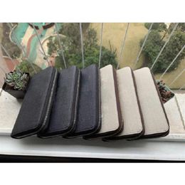 Designer men's fashion classic animal long zipper wallet285K