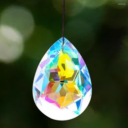 Chandelier Crystal Muy Bien 75mm Coloured Prism SunCatcher Shiny Decor Parts DIY Home Garden Wedding Decoration Accessories