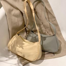 Evening Bags Design Simple Small Oxford Underarm Crossbody Side Bag Women 2023 Summer Fashion Shoulder Handbag And Purses