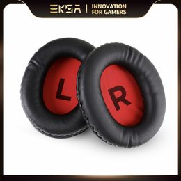 1 Pair Replacement Headphone Earpads Cushions Cover For E900 Red Gaming Headset Gamer Over-ear Soft Memory Foam Ear Pads