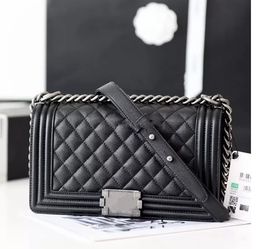 2023 Top Qualität Junge Mundabdeckung Tasche 25 cm Frau Mode Schulter Handtasche Leder Umhängetaschen Luxuriöse Designer Kettentaschen Kupplung Geldbörse A67086 mit Box C021