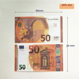 3 pack Party Supplies Fake Money Banknote 10 20 50 100 200 Euros Realistic pound Toy Bar Props Copy Currency Movie Money Faux-billetsYDJHV8ZM