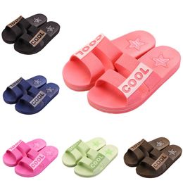 Slippers soft pink orange women men shoes Beach purple brown Indoor outdoor antiskid sandal size 36-45