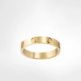 Fashion designer screw ring love ring ring 3 diamond ring refers to rose gold ladies and men s high end Jewellery titanium steel gold plated never fades and is not allergic