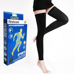 Socks Hosiery Yisheng Knee-high Compression Stockings Varicose Veins Stocking Compression Brace Wrap Shaping for Women Men 230310