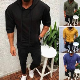 Men's Hoodies Fashion Slim Fit Sporting Sweatshirts Casual Jacket Pullover Jumpers Tracksuit Tops