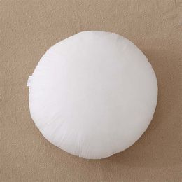 Cushion/Decorative Pillow Throw Pillow Inner Round For Cushion Insert Filling Pillow Filler Sofa Decorative Decor Home Soft 3 Sizes Non Woven Fabrics 230311