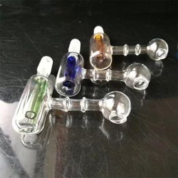 Smoking Pipes Straight double filtering pot ,Wholesale Bongs Oil Burner Pipes Water Pipes Glass