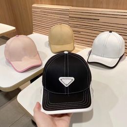 Baseball Cap Designer Caps Luxury Hut Unisex Casquette Sommer Casual Berretto da Baseball Verstellbarer Hatband Solid Brief