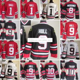 1926-1999 Movie Retro CCM Hockey Jersey Embroidery 9 BobbyHull 1 GlennHall 10 PatrickSharp 8 BillMosienko 38 RyanHartman 61 StanleyCup Vintage Jerseys