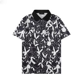 New Fashion London England Polos Shirts Mens Designers Polo Shirts High Street Embroidery Printing T shirt Men Summer Cotton Casual T-shirtsQ2